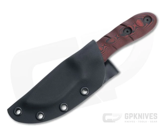 Dawson Knives Field Guide Specter 3V Red/Black G10 Fixed Blade - Image 2