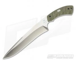 Buck Open Season Moose Skinner Pro Series OD Green Micarta S35VN 0535ODS