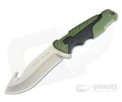 Buck Pursuit Large Guthook Fixed Hunting Knife 657GRG