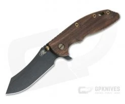 Hinderer XM-18 3.5" Vintage Series Parkerized O1 Skinner Smooth Walnut Battle Green Tri-Way Pivot Flipper 0876