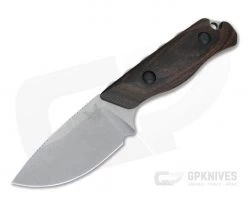 Benchmade Hunt Hidden Canyon Hunter Stonewashed S30V Stabilized Wood Fixed Blade Knife 15017