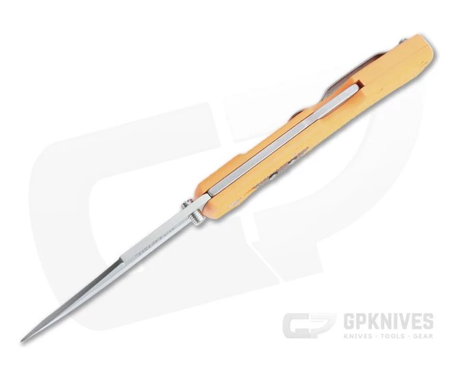 Cold Steel Double Safe Hunter Stainless Clip Point Orange GFN Back Lock Folder 23JB - Image 3