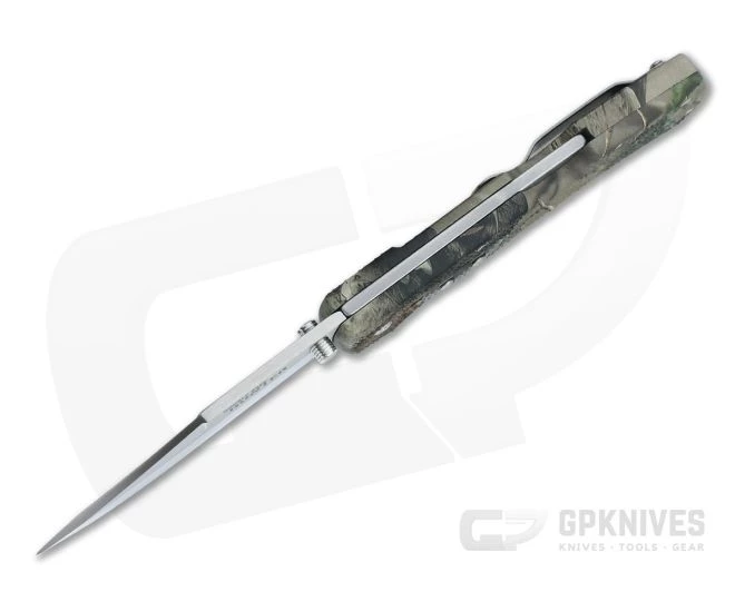 Cold Steel Double Safe Hunter Stainless Clip Point Camo GFN Back Lock Folder 23JE - Image 3