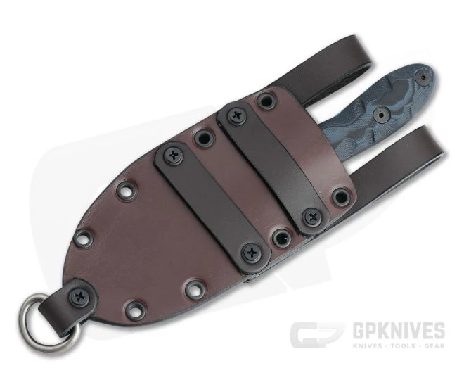Dawson Knives Javalina Arizona Copper 3V Blue/Black G10 Fixed Blade Hunter - Image 2