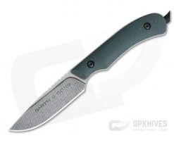 Smith & Sons Axiom Forest Green G10 Orange Liners AEB-L EDC Fixed Blade
