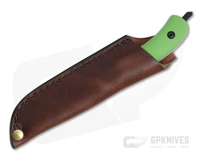 Smith & Sons Axiom Toxic Green G10 Black Liners AEB-L EDC Fixed Blade - Image 2