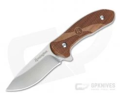Remington Heritage Series Drop Point Hunter Wood Handled Fixed Blade Knife R40000